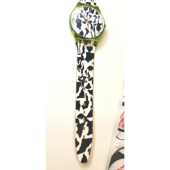 Swatch watch FLAEK GZ117 1991 Specials Designed by N. Troxler - Picture 3 of 7